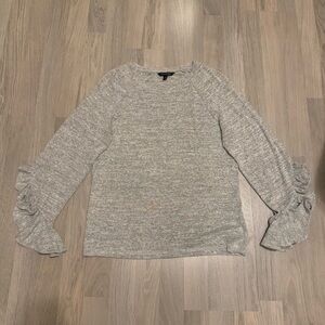 Banana Republic Ruffle Long Sleeve Top